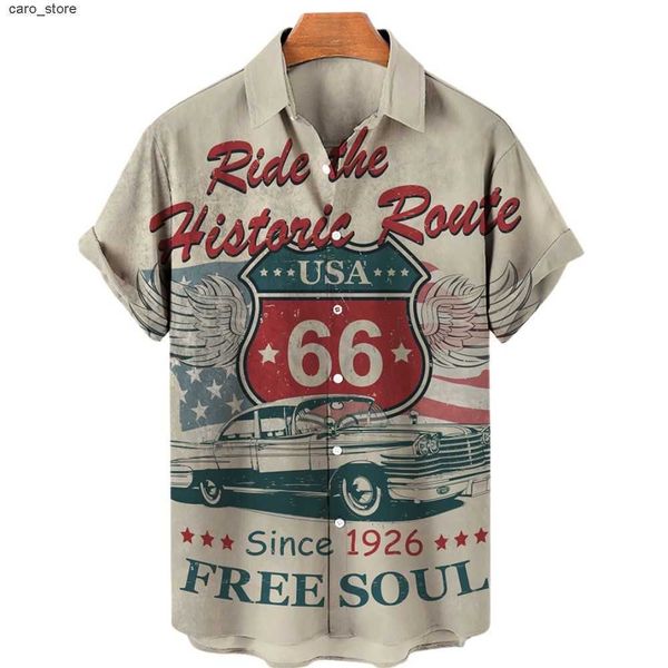 men's casual shirts 2022 men's shirts hawaiian shirts men route 66 3d printed summer loose breathable shirts for men retro short s, White;black
men's casual shirts 2022 men's shirts hawaiian shirts men route 66 3d printed summer loose breathable shirts for men retro short s, White;black