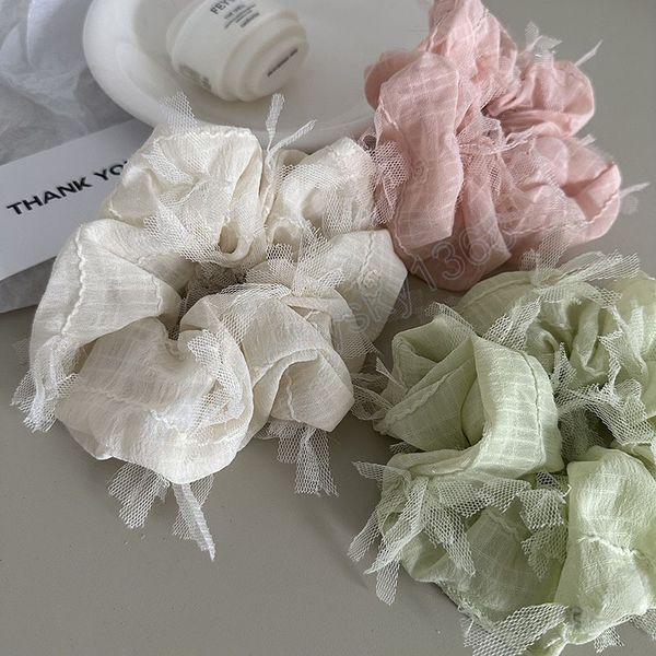 korean woman retro lace hollowed out elastics hair band girls solid scrunchies hair ties ladies ponytail hold hair accessories, Slivery;white
korean woman retro lace hollowed out elastics hair band girls solid scrunchies hair ties ladies ponytail hold hair accessories, Slivery;white
