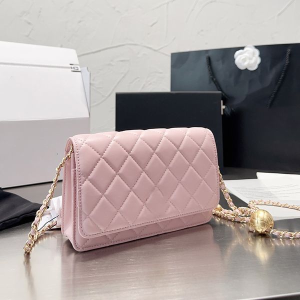 womens designer lambskin woc wallet bags card holder wallet purse with crush pearl gold ball multi pochette handbags genuine leather turn lo 
womens designer lambskin woc wallet bags card holder wallet purse with crush pearl gold ball multi pochette handbags genuine leather turn lo