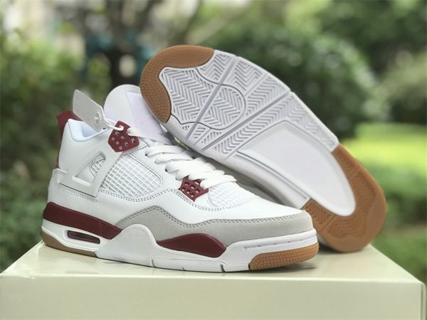 authentic designer shoes 4 basketball shoe 4s white university red mens outdoor sports sneakers with box, Red;white
authentic designer shoes 4 basketball shoe 4s white university red mens outdoor sports sneakers with box, Red;white