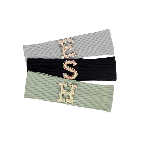 headbands children ribbed knitted pearl letter rhinestone headband kids girls boys with hairband elastic head wrap hair accessories j230502, Silver
headbands children ribbed knitted pearl letter rhinestone headband kids girls boys with hairband elastic head wrap hair accessories j230502, Silver