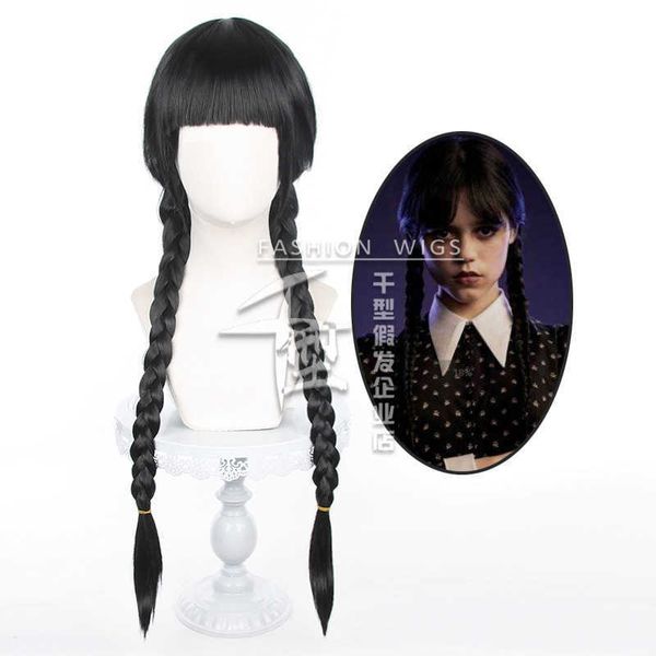 cosplay wigs rambut wig cosplay addams rabu 80cm addams rabu rambut serat tahan panas wig pesta halloween j230427, Black
cosplay wigs rambut wig cosplay addams rabu 80cm addams rabu rambut serat tahan panas wig pesta halloween j230427, Black