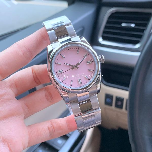 6-color women's original box watch 36mm 126300stainless steel mechanical automatic sapphire mens luminous wristwatches, Slivery;brown
6-color women's original box watch 36mm 126300stainless steel mechanical automatic sapphire mens luminous wristwatches, Slivery;brown
