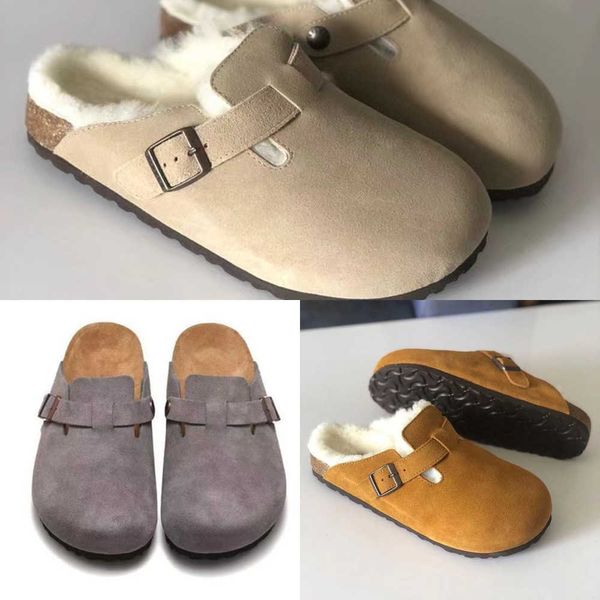 sandals boston shearling fur mule slipper designer clogs suede leathe slippers wook fur cork flat slides fashion clog arizona mayari men mot, Black
sandals boston shearling fur mule slipper designer clogs suede leathe slippers wook fur cork flat slides fashion clog arizona mayari men mot, Black