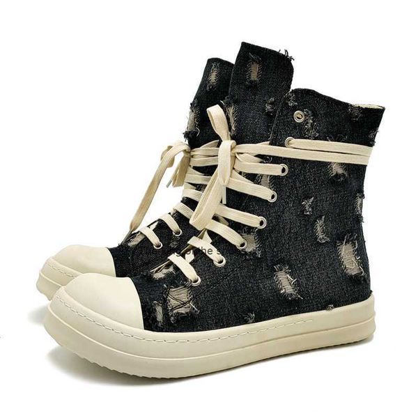 2023 ogrick men's high-canvas shoes trendy hole denim ro owens casual winter boots for womencasual shoes
2023 ogrick men's high-canvas shoes trendy hole denim ro owens casual winter boots for womencasual shoes
