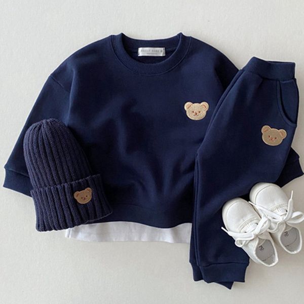 fashion toddler baby boys girl fall clothes sets baby girl clothing set kids sports bear sweatshirt pants 2pcs suits outfits, White
fashion toddler baby boys girl fall clothes sets baby girl clothing set kids sports bear sweatshirt pants 2pcs suits outfits, White