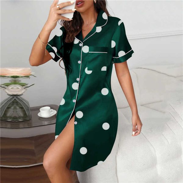 women's sleepwear women stain nightdress short sleeve spring summer stripe nightgowns sleepshirts women sleepwear shirt buttons outwear, Black;red
women's sleepwear women stain nightdress short sleeve spring summer stripe nightgowns sleepshirts women sleepwear shirt buttons outwear, Black;red