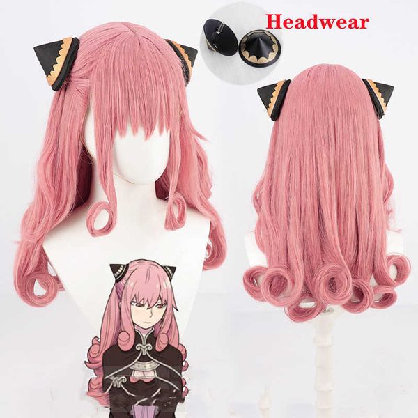 cosplay wigs anya forger wig cosplay panjang 58cm anime spyfamily cosplay aldult wanita pink wig halloween sintetik tahan panas wig j230427, Black
cosplay wigs anya forger wig cosplay panjang 58cm anime spyfamily cosplay aldult wanita pink wig halloween sintetik tahan panas wig j230427, Black