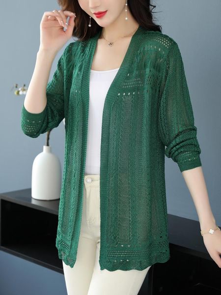sweaters solid female cardigans sweater summer long sleeve hollow thin knitted sweaters women solid long cardigan, White;black
sweaters solid female cardigans sweater summer long sleeve hollow thin knitted sweaters women solid long cardigan, White;black