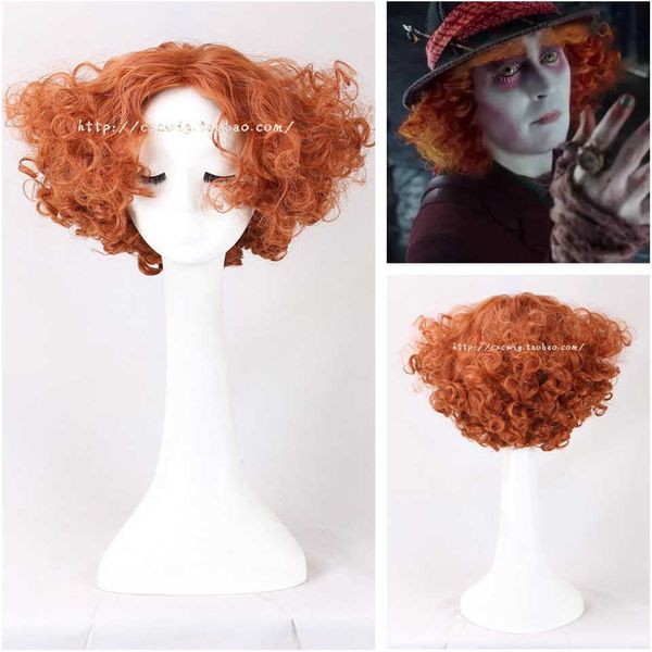 cosplay wigs wig cosplay alice in wonderland 2 mad hatter tarrant high orange red keriting for wig carnival halloween j230427, Black
cosplay wigs wig cosplay alice in wonderland 2 mad hatter tarrant high orange red keriting for wig carnival halloween j230427, Black