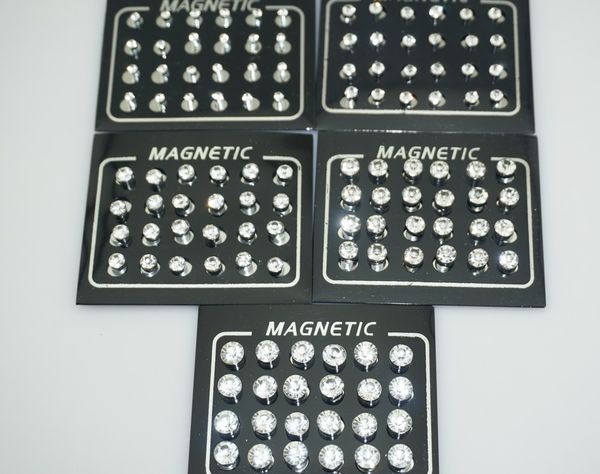 crystal diamond double round crystal earrings do not require ear holes magnetic earrings magnetic earrings, White
crystal diamond double round crystal earrings do not require ear holes magnetic earrings magnetic earrings, White