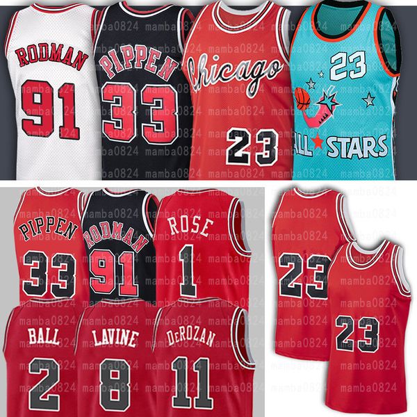 23 michael chicagos stitched basketball jerseys bulll 11 demar 2 lonzo derozan ball 33 scottie 91 dennis pippen 1 derrick rodman rose jersey, Black;red
23 michael chicagos stitched basketball jerseys bulll 11 demar 2 lonzo derozan ball 33 scottie 91 dennis pippen 1 derrick rodman rose jersey, Black;red