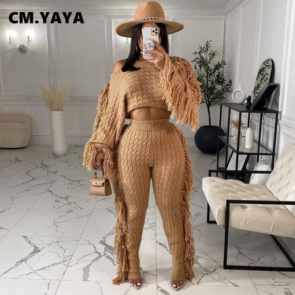 pants cm.yaya ribbed women two 2 piece set outfits winter fall tassel long sleeve sweaters and tassel pants set tracksuit sweatsuit, White
pants cm.yaya ribbed women two 2 piece set outfits winter fall tassel long sleeve sweaters and tassel pants set tracksuit sweatsuit, White