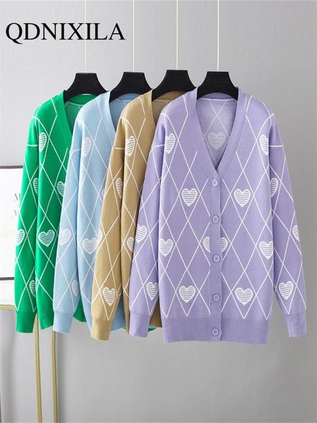 sweaters new autumn winter love embroidery coats knittd cardigans womens loose sweaters korean fashion cardigans womens long sleeve top, White;black
sweaters new autumn winter love embroidery coats knittd cardigans womens loose sweaters korean fashion cardigans womens long sleeve top, White;black