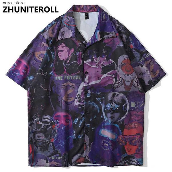 men's casual shirts men hawaiian shirt hip hop harajuku anime character print streetwear beach shirt button up summer short sleeve casu, White;black
men's casual shirts men hawaiian shirt hip hop harajuku anime character print streetwear beach shirt button up summer short sleeve casu, White;black