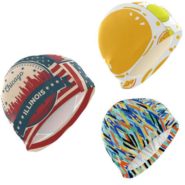 swimming caps printed pattern swim cap women men's diving caps comfort waterproof wholesale price swimming equipment j230502
swimming caps printed pattern swim cap women men's diving caps comfort waterproof wholesale price swimming equipment j230502