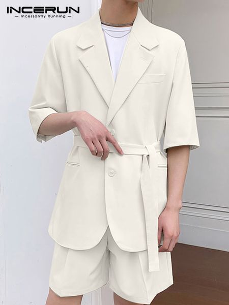 men s tracksuits handsome well fitting men mid sleeve suits shorts sets stylish male solid all match suit 2 pieces s 5xl incerun 2023 230503, Gray
men s tracksuits handsome well fitting men mid sleeve suits shorts sets stylish male solid all match suit 2 pieces s 5xl incerun 2023 230503, Gray