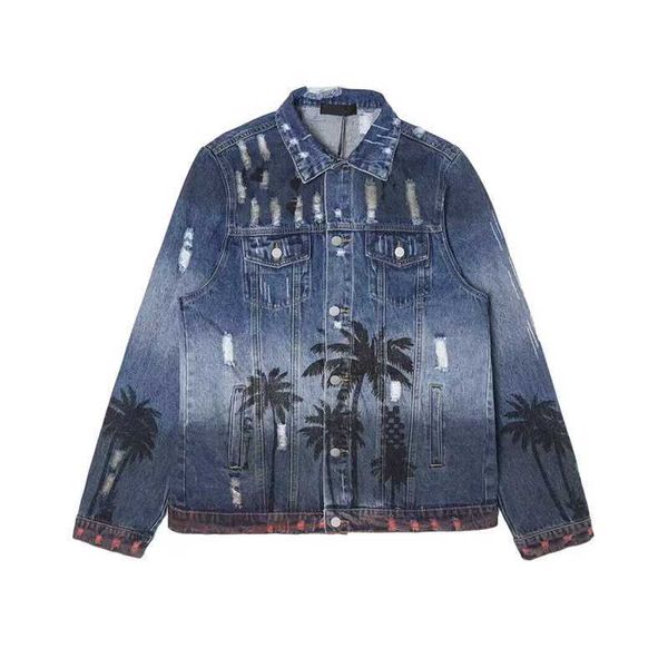 coconut print wash denim jacket high street men's fashion 2p1e9a0, Black;brown
coconut print wash denim jacket high street men's fashion 2p1e9a0, Black;brown