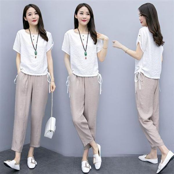 dress lady suit summer spring mother suit set large size middle age women clothes 2 piece set women long sleeve and pants w243, White
dress lady suit summer spring mother suit set large size middle age women clothes 2 piece set women long sleeve and pants w243, White