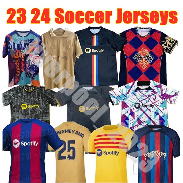22/23/24 lewandowski ansu fati barcelonas soccer jerseys 2023 2024 ferran adama auba christensen o. dembele pedri memphis dest gavi roberto, Black;yellow
22/23/24 lewandowski ansu fati barcelonas soccer jerseys 2023 2024 ferran adama auba christensen o. dembele pedri memphis dest gavi roberto, Black;yellow