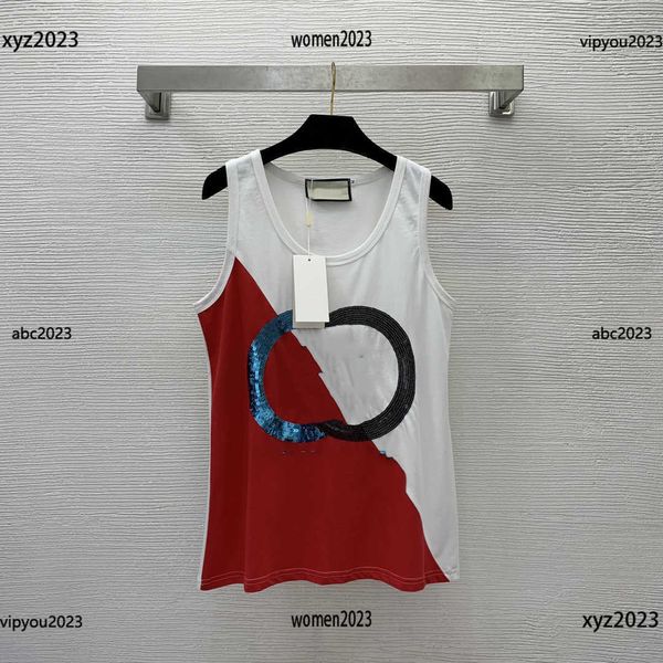 women diesel splicing design sleeveless t shirt sequin embroidery vest tank high-quality waistcoat, White
women diesel splicing design sleeveless t shirt sequin embroidery vest tank high-quality waistcoat, White