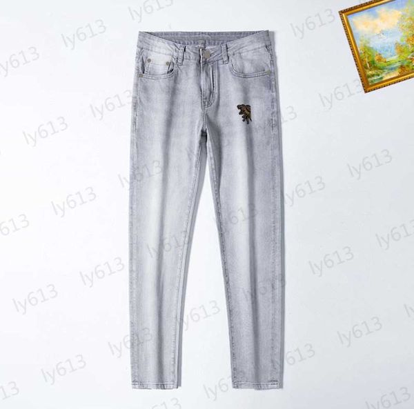 summer spring designer mens jeans light gray fashion luxury heavy industry yeast washing process design imported denim fabric pants male tro, Blue
summer spring designer mens jeans light gray fashion luxury heavy industry yeast washing process design imported denim fabric pants male tro, Blue