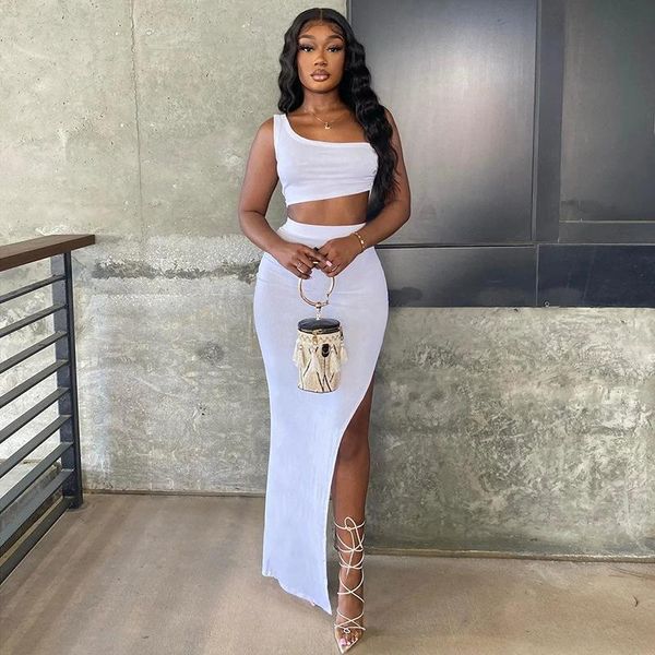 dress women two piece set crop long sleeve one shoulder elegant split midi skirt bodycon streetwear autumn winter matching, White
dress women two piece set crop long sleeve one shoulder elegant split midi skirt bodycon streetwear autumn winter matching, White