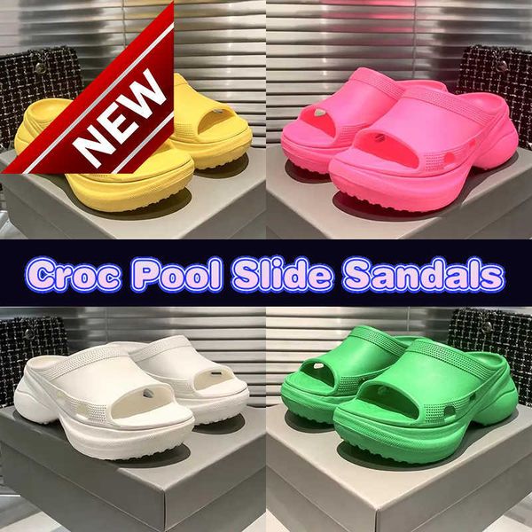 new paris slippers women shoes croc pool slide sandals green black white pink yellow fashion rubber slipon designer slipper womens beach pla
new paris slippers women shoes croc pool slide sandals green black white pink yellow fashion rubber slipon designer slipper womens beach pla