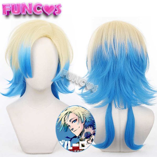 cosplay wigs michael kaiser wig cosplay anime biru kunci emas gradien biru rambut no10 jerman tim bajingan munchen tahan panas serat rambut, Black
cosplay wigs michael kaiser wig cosplay anime biru kunci emas gradien biru rambut no10 jerman tim bajingan munchen tahan panas serat rambut, Black