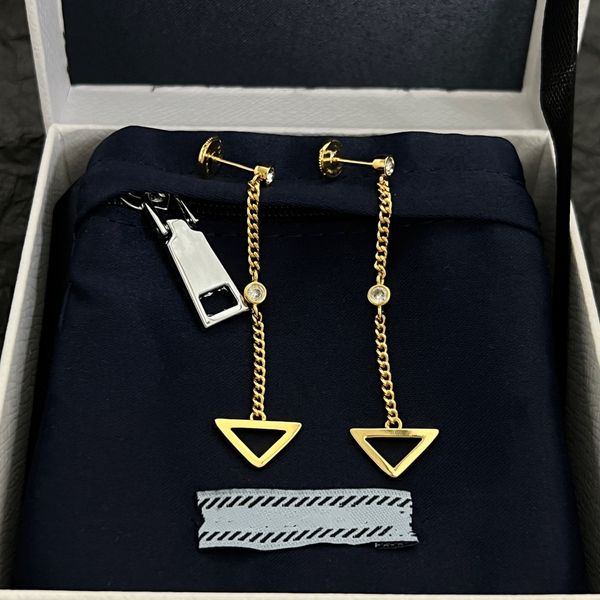 triangle letter stud earring prad fashion personality jewelry accessories for gift party ap1i, Golden;silver
triangle letter stud earring prad fashion personality jewelry accessories for gift party ap1i, Golden;silver