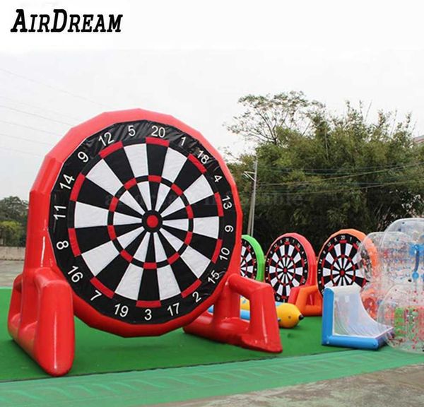 pvc red inflatable soccer dart board football target for shooting sports game equipment
pvc red inflatable soccer dart board football target for shooting sports game equipment