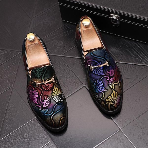 men brand designer pointed metal buckle formal shoes male homecoming dress wedding prom sapato social masculino m232, Black
men brand designer pointed metal buckle formal shoes male homecoming dress wedding prom sapato social masculino m232, Black