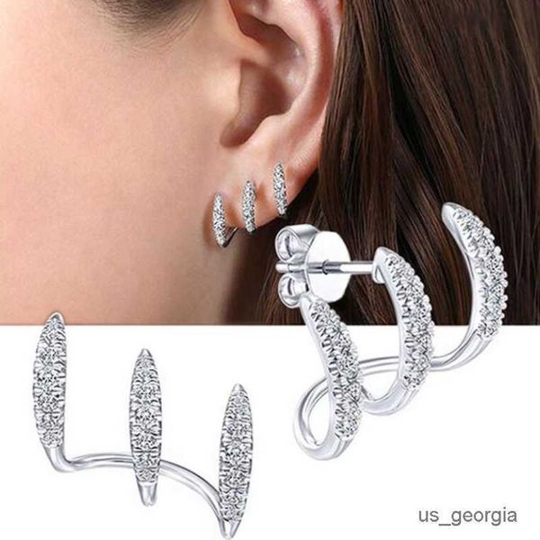 stud silver color stud earrings with crystal stone modern design fashion versatile accessories women 2023 jewelry, Golden;silver
stud silver color stud earrings with crystal stone modern design fashion versatile accessories women 2023 jewelry, Golden;silver