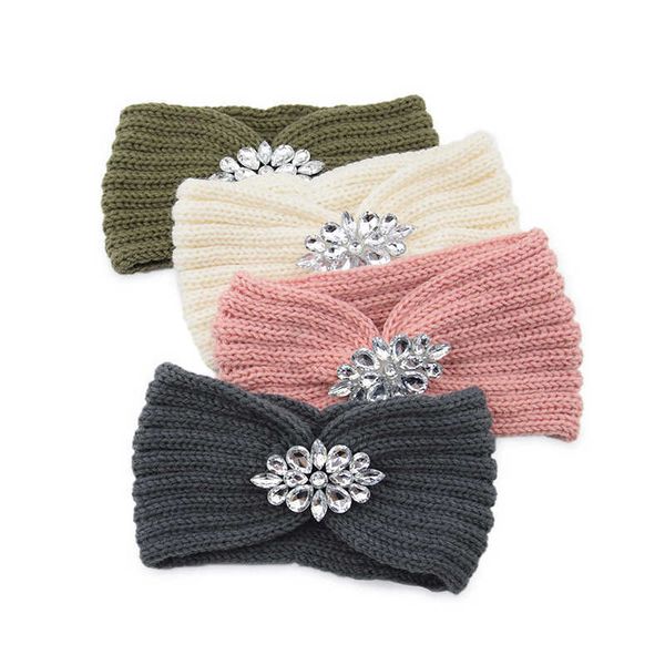 headbands winter wide knitted headband women clear crystal flower twist crochet hair band head wrap rhinestone ear warmer accessories j23050, Silver
headbands winter wide knitted headband women clear crystal flower twist crochet hair band head wrap rhinestone ear warmer accessories j23050, Silver