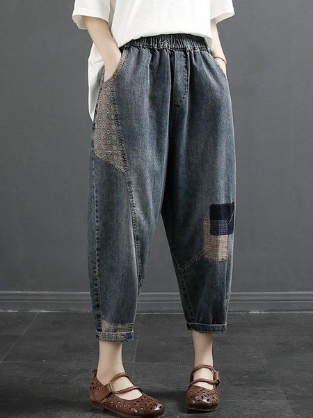 jeans high waist anklelength denim pants women new arrival 2022 summer vintage style streetwear loose female casual jeans d291, Blue
jeans high waist anklelength denim pants women new arrival 2022 summer vintage style streetwear loose female casual jeans d291, Blue