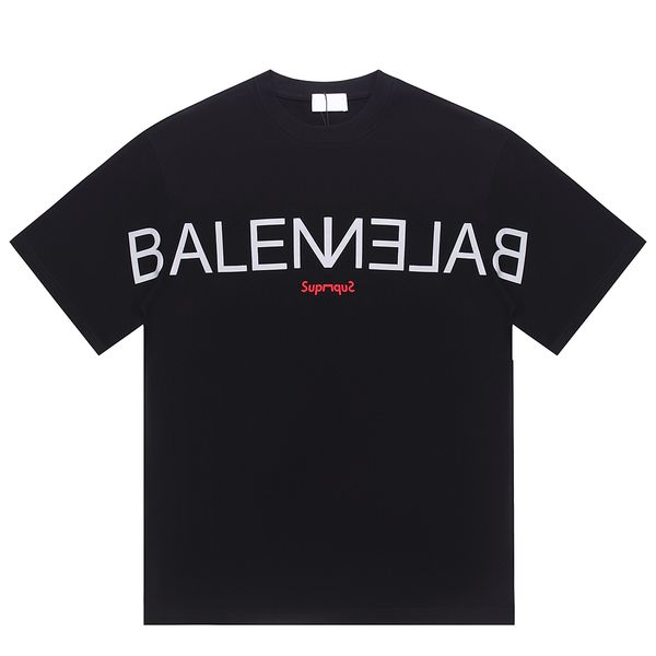 23ss new jointly signed woman men's t-shirts high end bb classic box letter printed short sleeve vacation summer fashion breathable bea, White;black
23ss new jointly signed woman men's t-shirts high end bb classic box letter printed short sleeve vacation summer fashion breathable bea, White;black