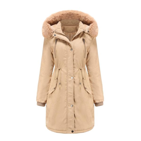 leather for winter 2022 fashion black khaki padded women zip up jacket velvet hooded design female parkas windproof warm coat 3xl 4xl
leather for winter 2022 fashion black khaki padded women zip up jacket velvet hooded design female parkas windproof warm coat 3xl 4xl