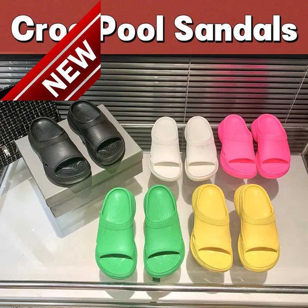 pool croc 2023 slipper slide sandal women mens designer sandals beach shoes outdoors indoor sneakers slip-on black white pink green yellow
pool croc 2023 slipper slide sandal women mens designer sandals beach shoes outdoors indoor sneakers slip-on black white pink green yellow