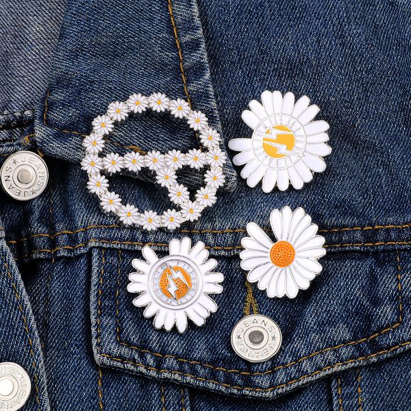 small daisy brooch cute japanese small sunflower emblem cartoon pin clothing accessories badge, Blue
small daisy brooch cute japanese small sunflower emblem cartoon pin clothing accessories badge, Blue