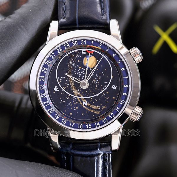 pp grand complications watch features automatic watches blue dial sapphire-crystal transparent case 44mm white gold diamonds case leather st, Slivery;brown
pp grand complications watch features automatic watches blue dial sapphire-crystal transparent case 44mm white gold diamonds case leather st, Slivery;brown