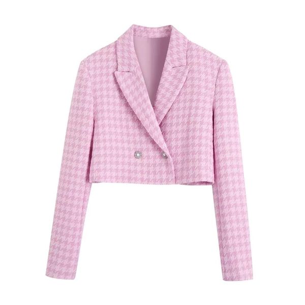 pants xitimeao women fashion tweed houndstooth cropped blazer coat vintage long sleeve with bejewelled buttons female outerwear mujer, White
pants xitimeao women fashion tweed houndstooth cropped blazer coat vintage long sleeve with bejewelled buttons female outerwear mujer, White