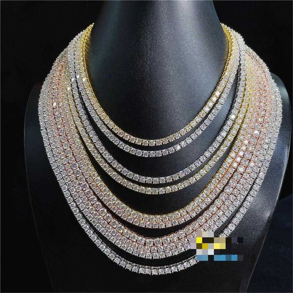 large stock hip hop jewelry 2.0mm-6.5mm vvs moissanite diamond 925 silver iced out tennis chain necklaces
large stock hip hop jewelry 2.0mm-6.5mm vvs moissanite diamond 925 silver iced out tennis chain necklaces