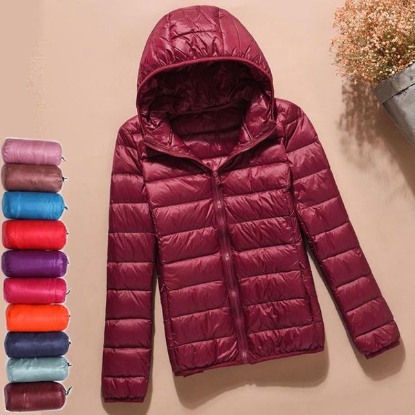 parkas winter women's ultralight thin down jacket white duck down hooded jackets long sleeve warm coat parka female outwear, Black
parkas winter women's ultralight thin down jacket white duck down hooded jackets long sleeve warm coat parka female outwear, Black