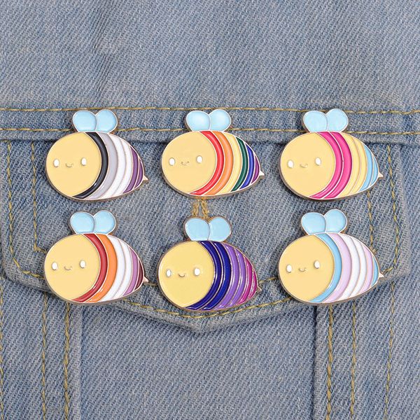 bee proud enamel pins custom lgbt brooches lapel badges pride jewelry gift for gay lesbian trans bi pan asexual friends, Blue
bee proud enamel pins custom lgbt brooches lapel badges pride jewelry gift for gay lesbian trans bi pan asexual friends, Blue