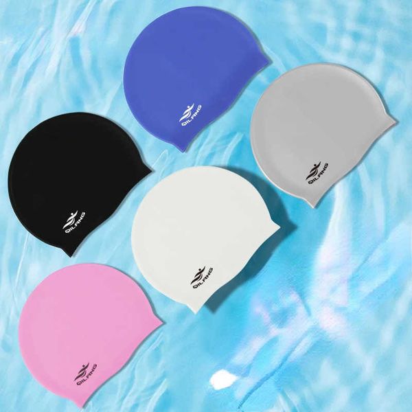 swimming caps 2021 swimming cap silicone women men waterproof plus size colorful long hair sports high elastic adults swim pool hat j230502
swimming caps 2021 swimming cap silicone women men waterproof plus size colorful long hair sports high elastic adults swim pool hat j230502