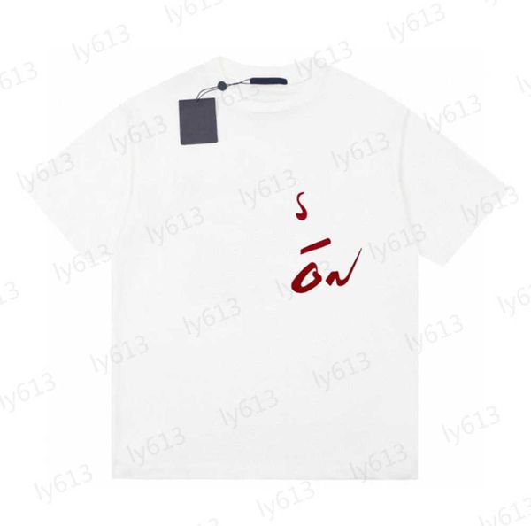 white designer mens clothes t shirt leisure luxury fashion loose red letter brand logo print design pure cotton round neck short sleeve male, White;black
white designer mens clothes t shirt leisure luxury fashion loose red letter brand logo print design pure cotton round neck short sleeve male, White;black