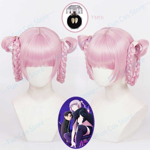 cosplay wigs new anime call of the night cosplay wig yofukashi no uta nanakusa nazuna cosplay pink braids hair vampire teeth props fiber hai, Black
cosplay wigs new anime call of the night cosplay wig yofukashi no uta nanakusa nazuna cosplay pink braids hair vampire teeth props fiber hai, Black