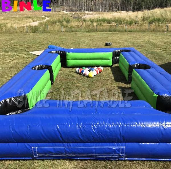 6x4m blue and green giant inflatable snooker soccer human pool table with 16 balls for sale funny outdoor or indoor football games
6x4m blue and green giant inflatable snooker soccer human pool table with 16 balls for sale funny outdoor or indoor football games