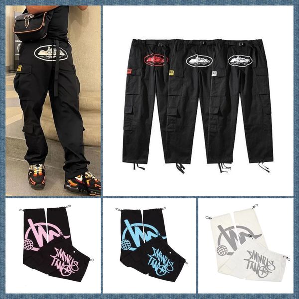 men's pants cargo harajuku hip hop print multi pocket overalls punk rock wide leg oversized streetwear, Black
men's pants cargo harajuku hip hop print multi pocket overalls punk rock wide leg oversized streetwear, Black