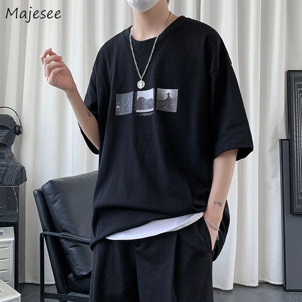 men s t shirts t shirts men half sleeves summer arrival fashion oversize harajuku daily print casual all match handsome clothing male 23050, White;black
men s t shirts t shirts men half sleeves summer arrival fashion oversize harajuku daily print casual all match handsome clothing male 23050, White;black